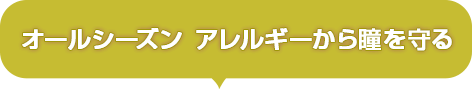 オールシーズン アレルギーから瞳を守る