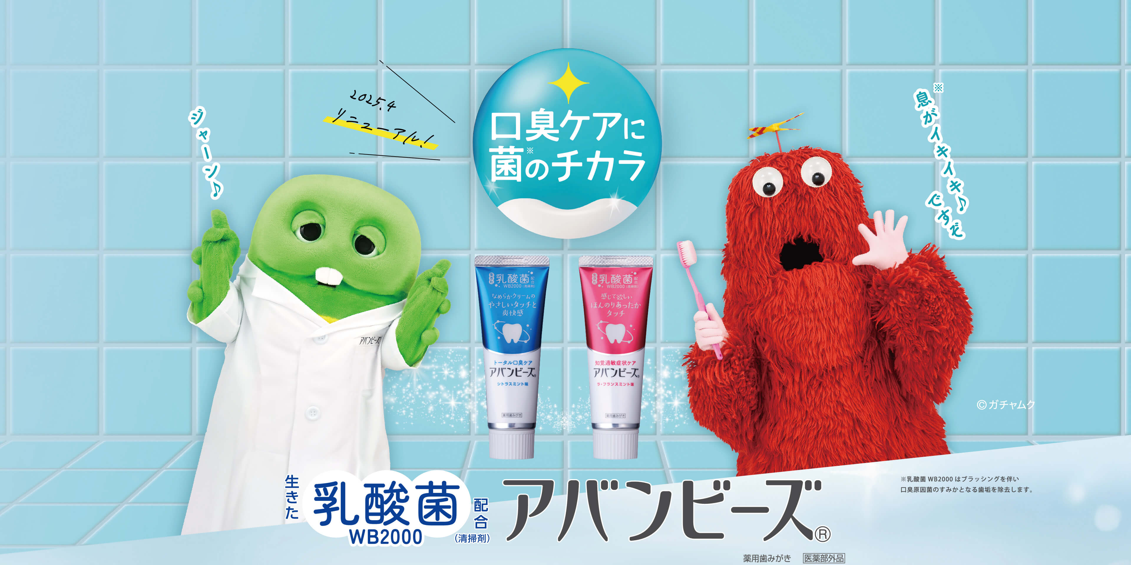 生きた乳酸菌WB2000配合(掃除剤) アバンビーズ®