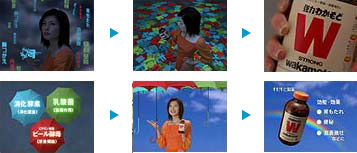 強力わかもとのテレビCMです。(2001年)