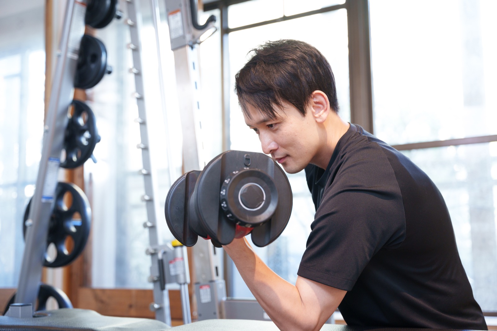 体造りや筋トレにはげむアスリートに