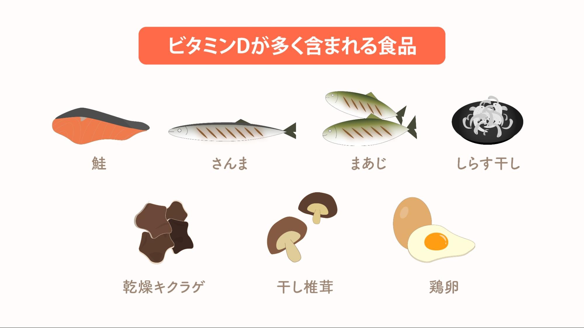 ビタミン d 食材